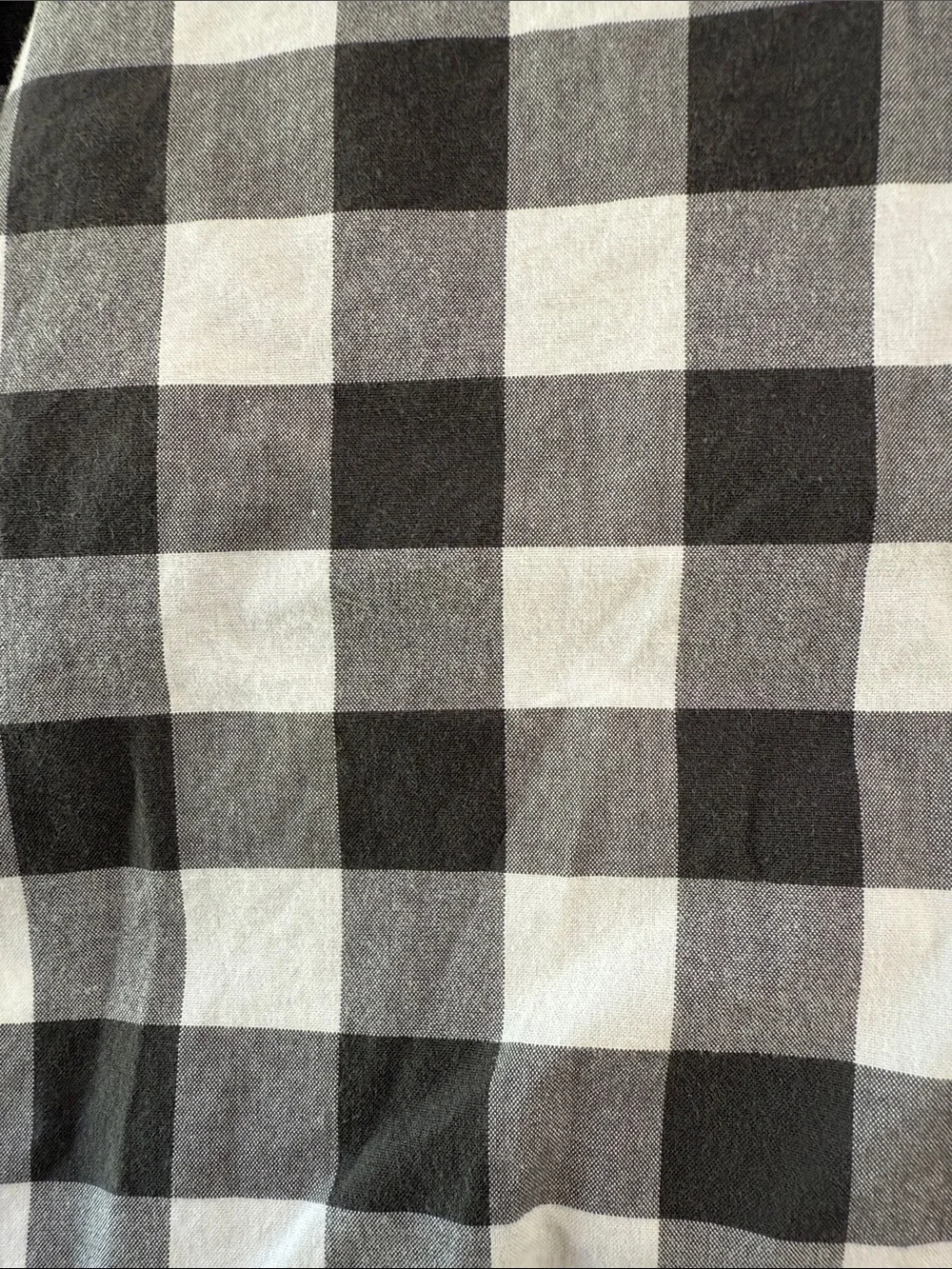 J.Crew Slim Fit Gingham Button Down‎ Shirt XL Gray White Cotton Casual Classic